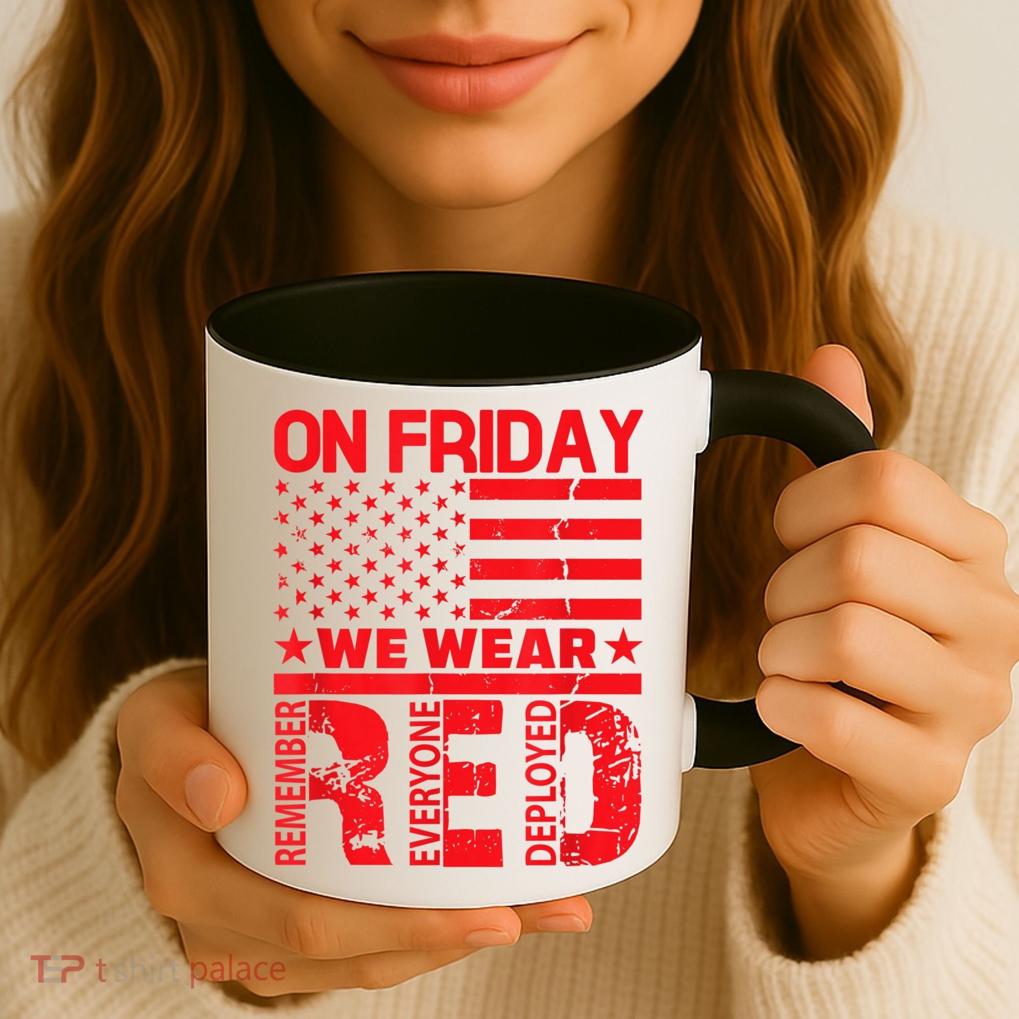 On Friday We Wear Red We Wear Red Coffee Mug