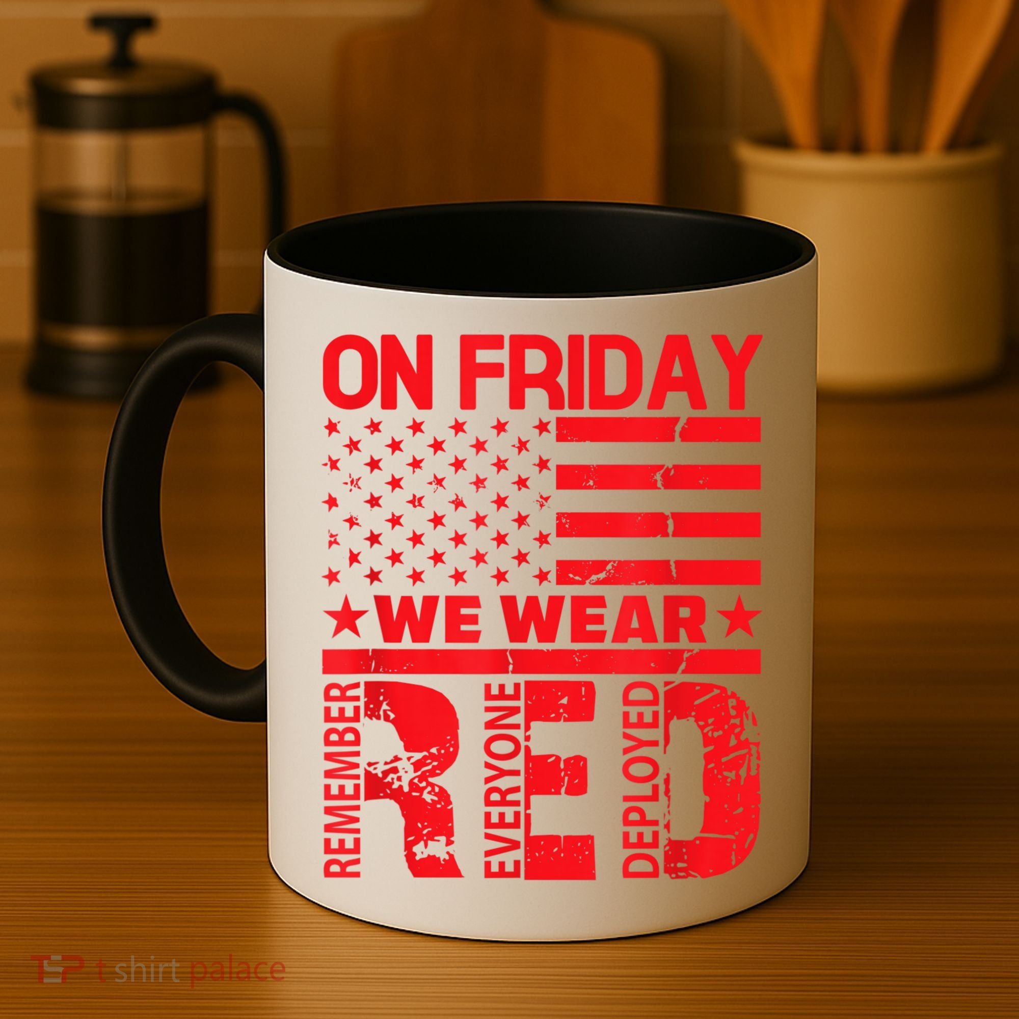 On Friday We Wear Red We Wear Red Coffee Mug