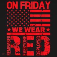 On Friday We Wear Red We Wear Red Women's Hoodie thumb 2