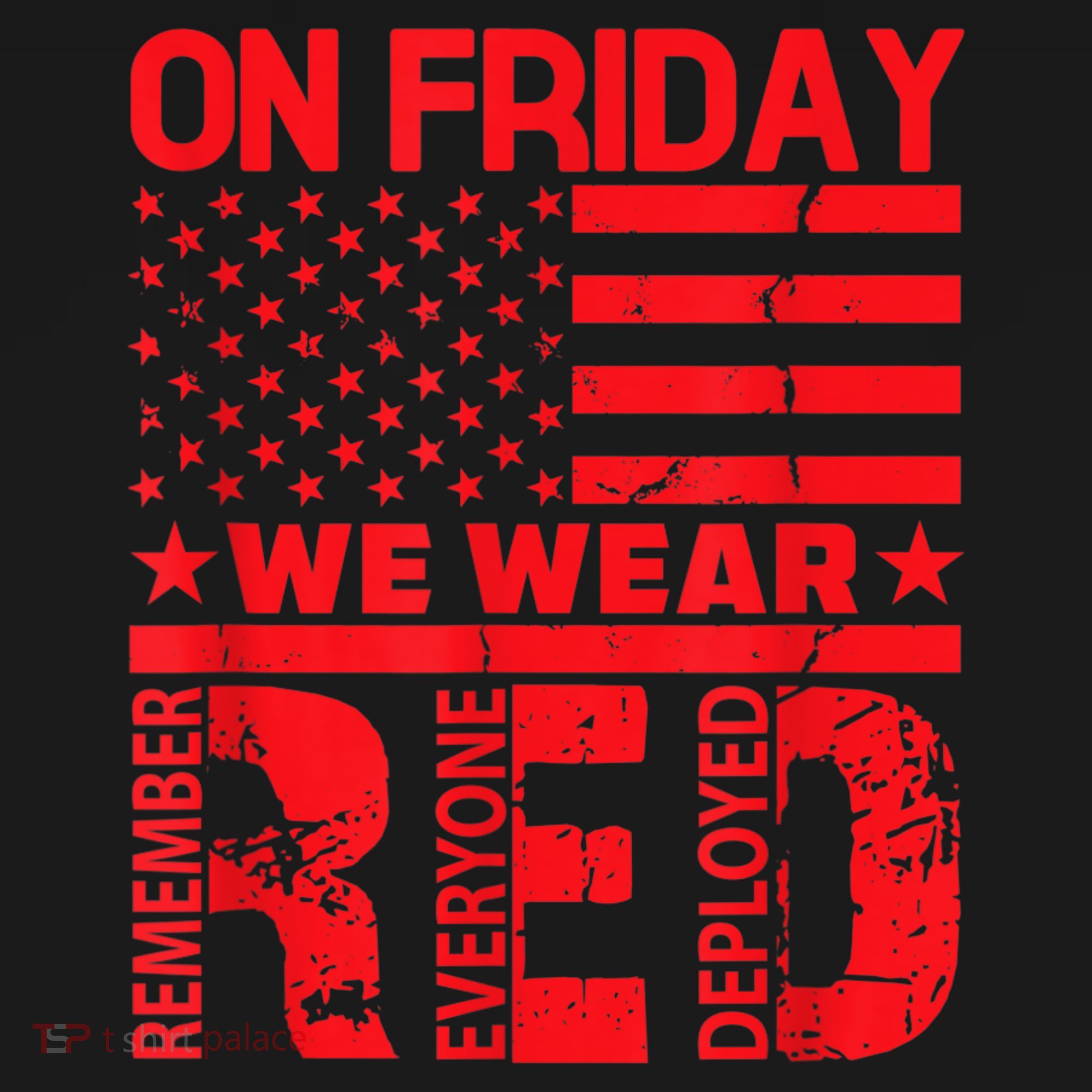 On Friday We Wear Red We Wear Red Mousepad