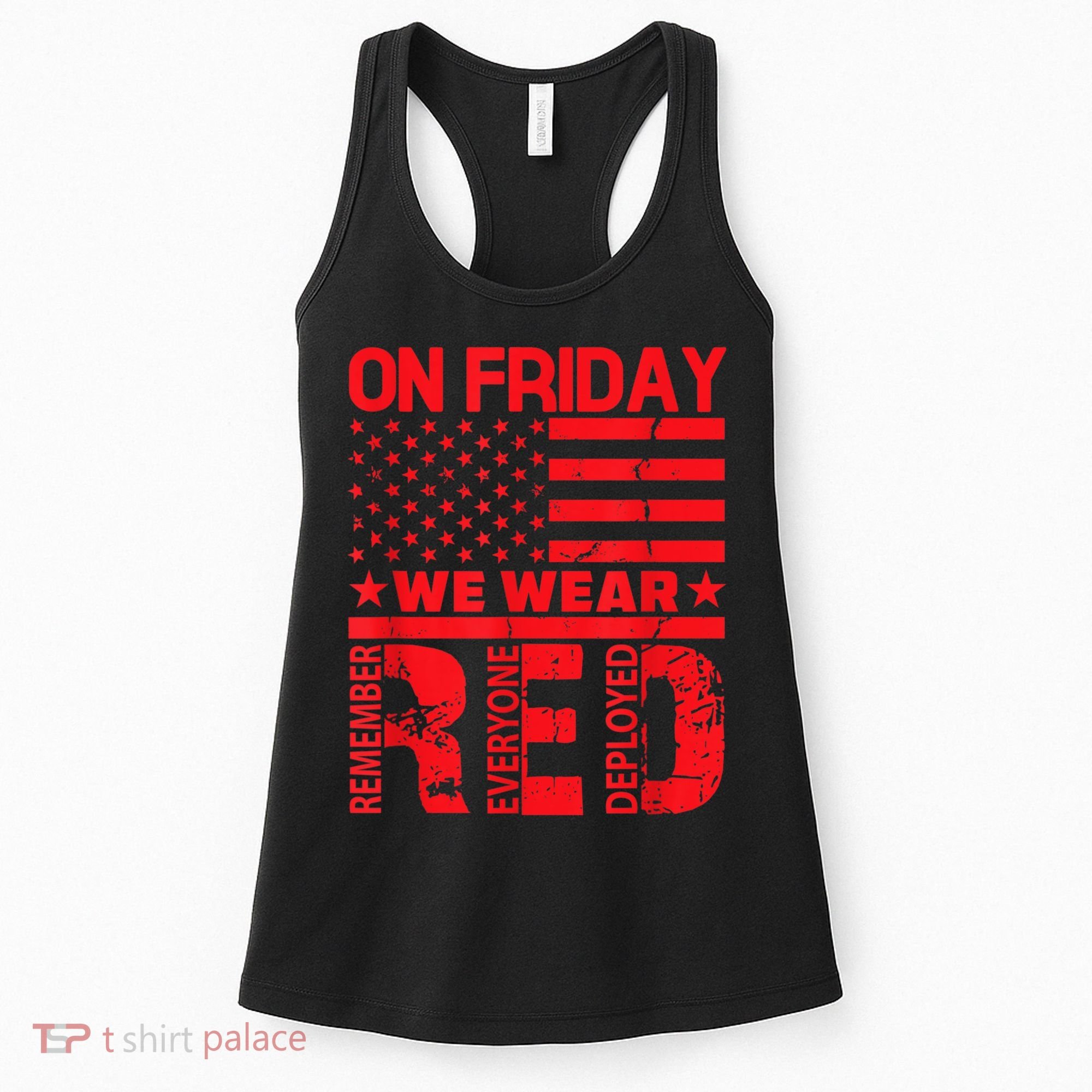 On Friday We Wear Red We Wear Red Women's Tank Top