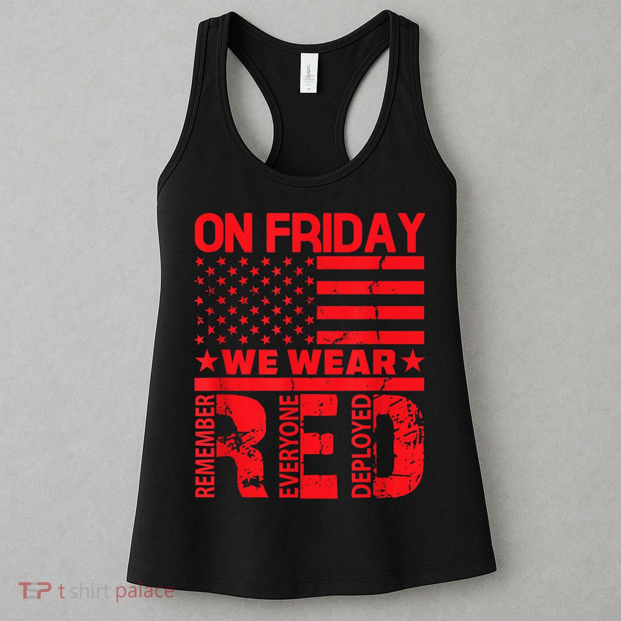 On Friday We Wear Red We Wear Red Women's Tank Top