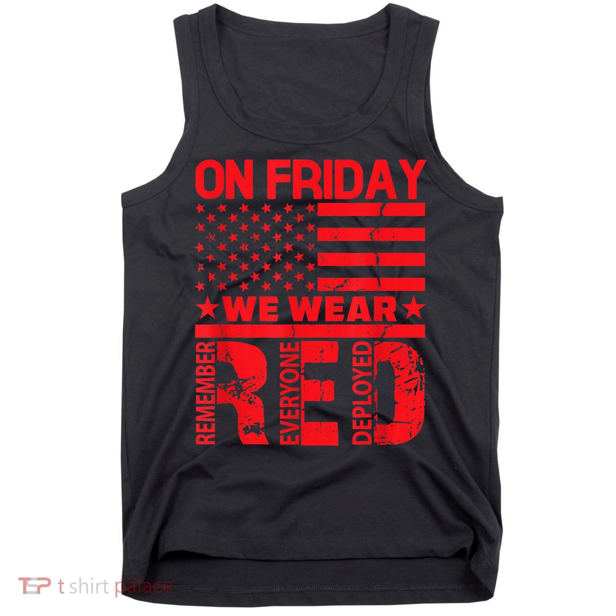 On Friday We Wear Red We Wear Red Tank Top