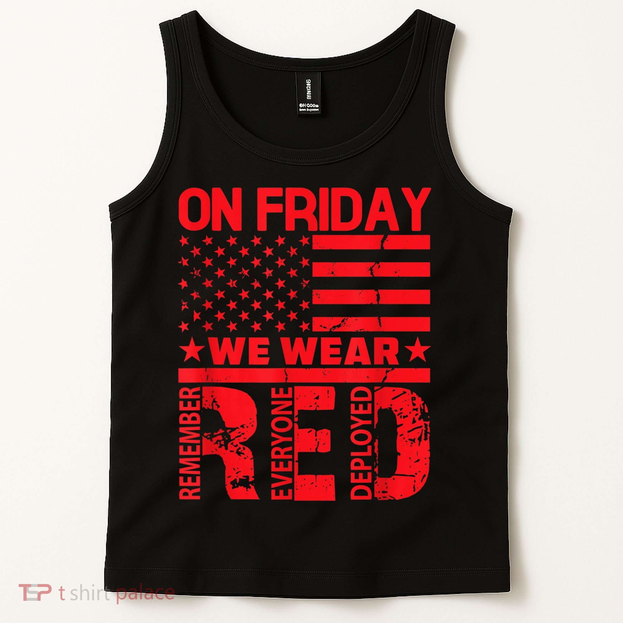 On Friday We Wear Red We Wear Red Tank Top
