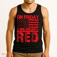 On Friday We Wear Red We Wear Red Tank Top thumb 3