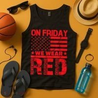 On Friday We Wear Red We Wear Red Tank Top thumb 4