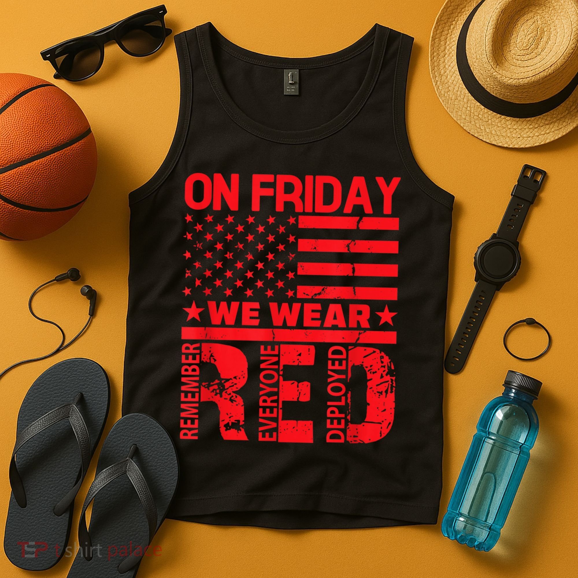 On Friday We Wear Red We Wear Red Tank Top