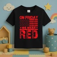 On Friday We Wear Red We Wear Red Toddler T-Shirt thumb 3