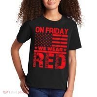 On Friday We Wear Red We Wear Red Kids T-Shirt thumb 2