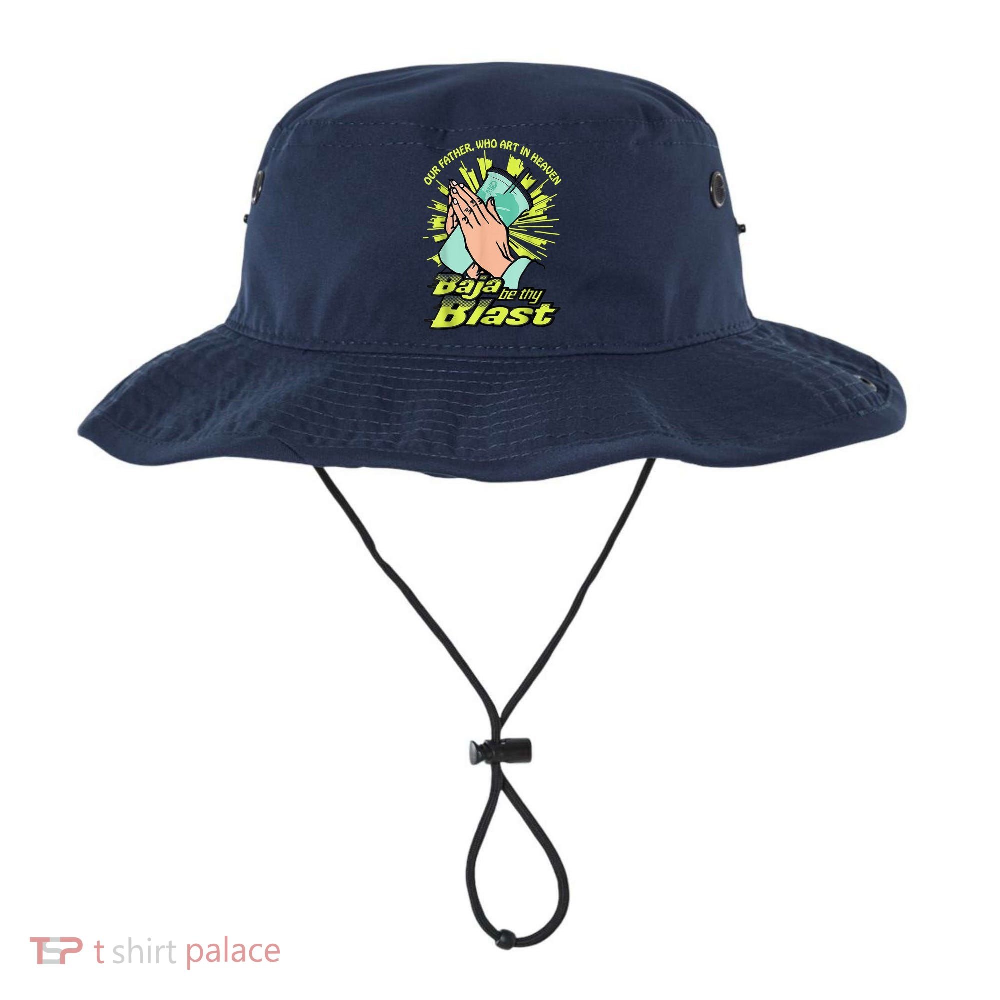Our Father Who Art In Heaven Baja Be Thy Blast Bucket Hat