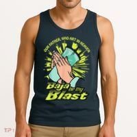 Our Father Who Art In Heaven Baja Be Thy Blast Tank Top thumb 3