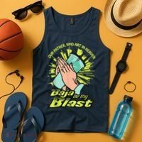 Our Father Who Art In Heaven Baja Be Thy Blast Tank Top thumb 4