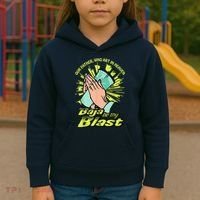 Our Father Who Art In Heaven Baja Be Thy Blast Kids Hoodie thumb 3