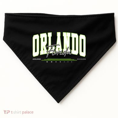 Orlando Florida Worldwide Division USA-Made Doggie Bandana