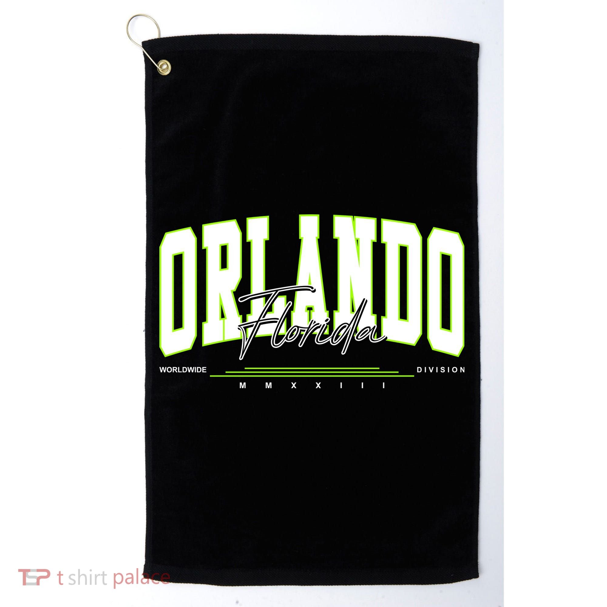 Orlando Florida Worldwide Division Golf Towel