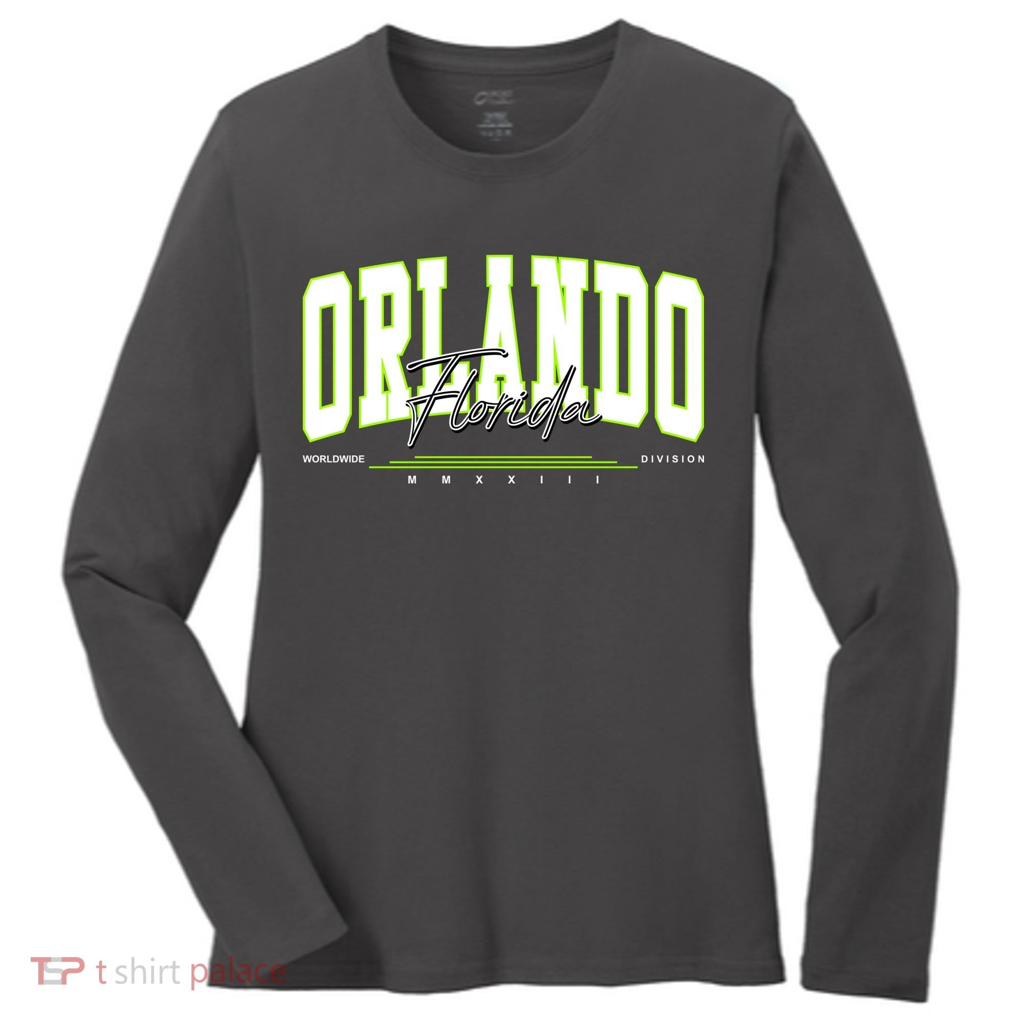 Orlando Florida Worldwide Division Women's Long Sleeve Shirt