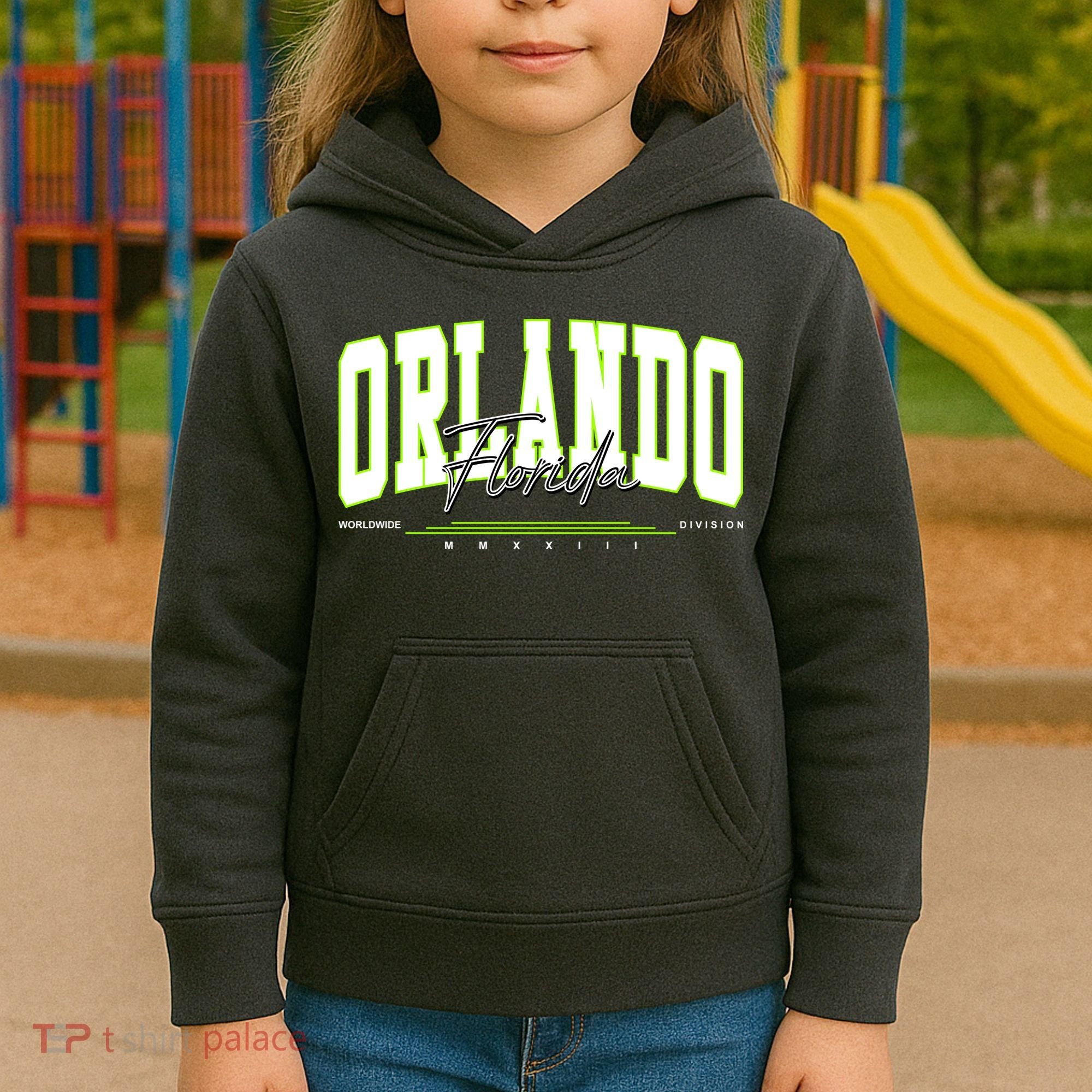 Orlando Florida Worldwide Division Kids Hoodie