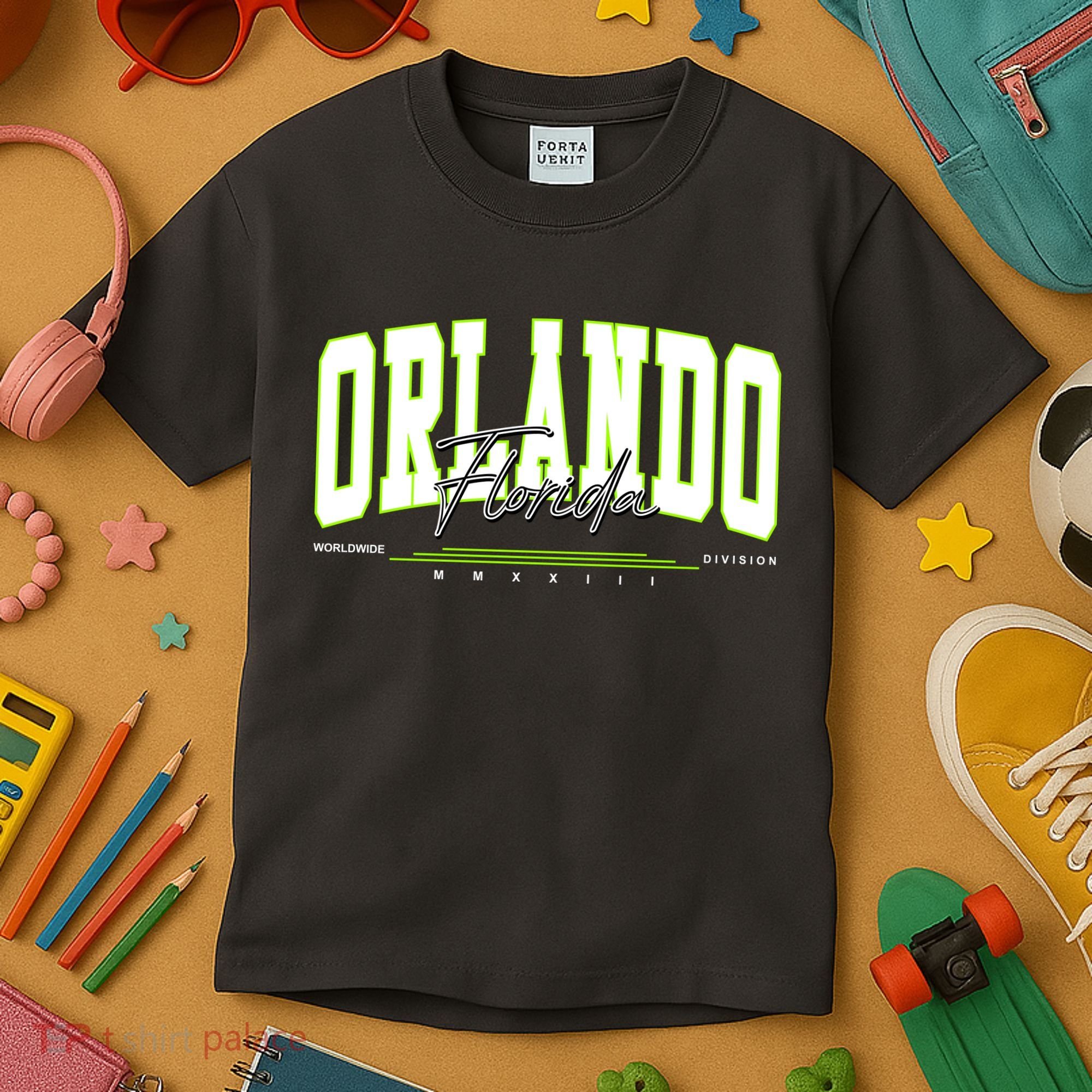 Orlando Florida Worldwide Division Kids T-Shirt