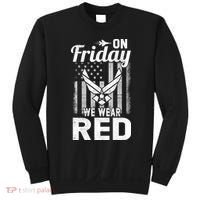 ON FRIDAY WE WEAR RED AIR FORCE AMERICAN FLAG Sweatshirt thumb 0