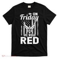 ON FRIDAY WE WEAR RED AIR FORCE AMERICAN FLAG T-Shirt thumb 0