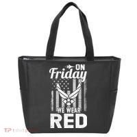 ON FRIDAY WE WEAR RED AIR FORCE AMERICAN FLAG Tote Bag thumb 0