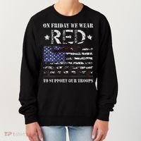 On Fridays We Wear Red Red Friday Women's Sweatshirt thumb 0