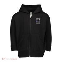 On Fridays We Wear Red Red Friday Toddler Zip Fleece Hoodie thumb 0