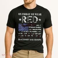 On Fridays We Wear Red Red Friday Cooling Performance Crew T-Shirt thumb 2