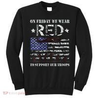 On Fridays We Wear Red Red Friday Sweatshirt thumb 0