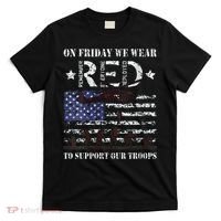 On Fridays We Wear Red Red Friday T-Shirt thumb 0