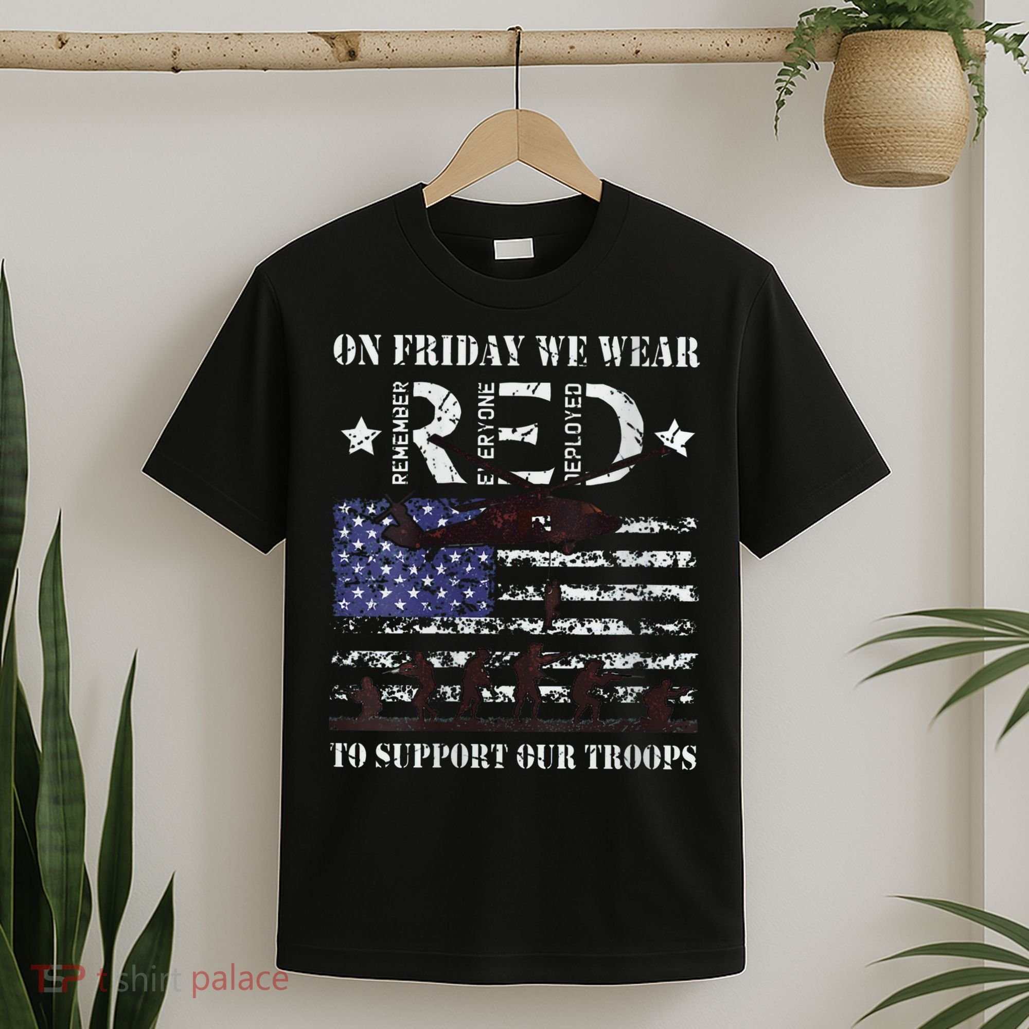 On Fridays We Wear Red Red Friday T-Shirt