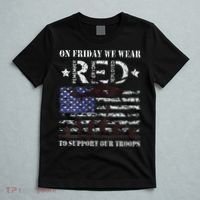 On Fridays We Wear Red Red Friday T-Shirt thumb 5