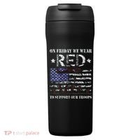 On Fridays We Wear Red Red Friday 24oz Duet Stainless Steel Tumbler thumb 0