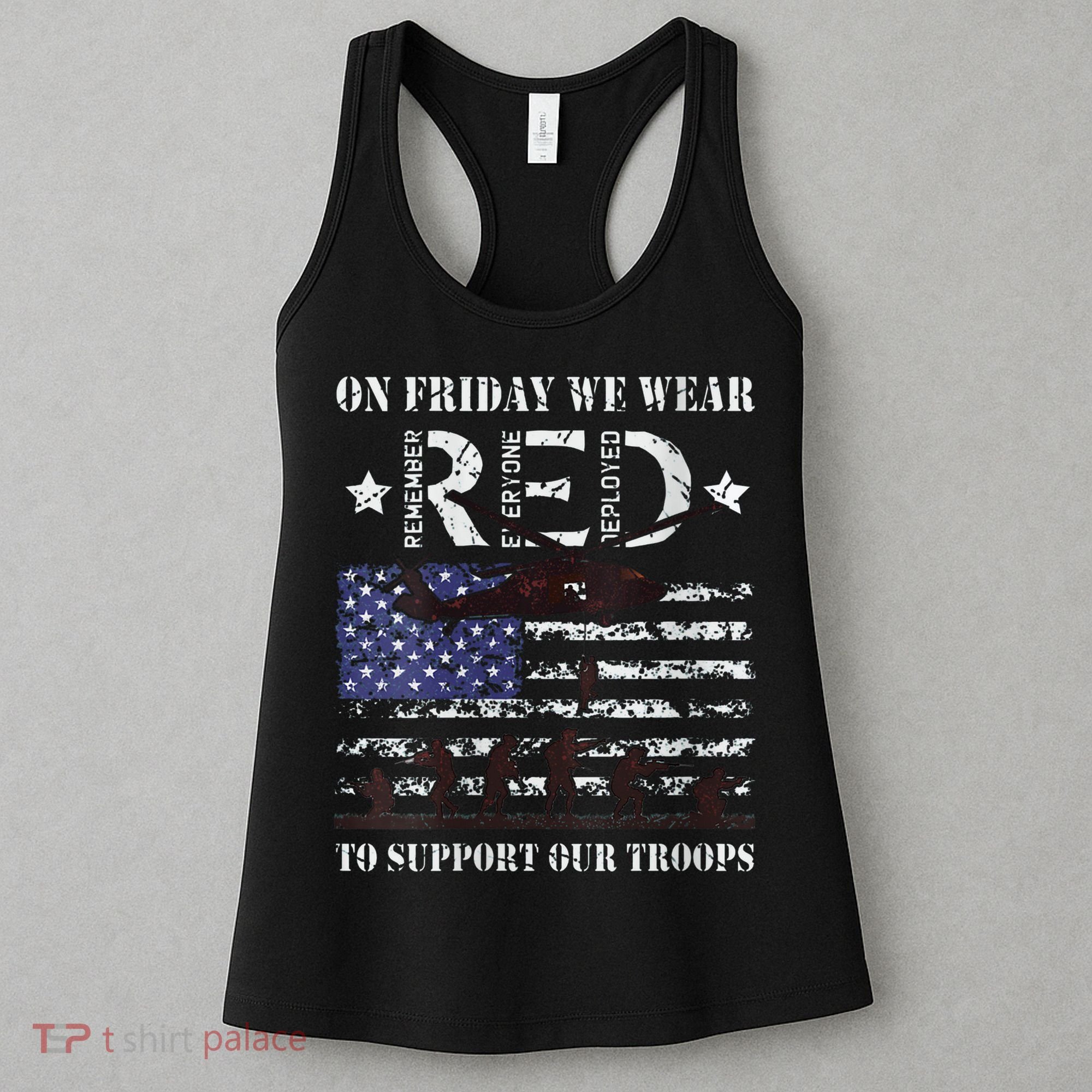 On Fridays We Wear Red Red Friday Women's Tank Top