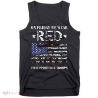 On Fridays We Wear Red Red Friday Tank Top thumb 0