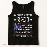 On Fridays We Wear Red Red Friday Tank Top thumb 2