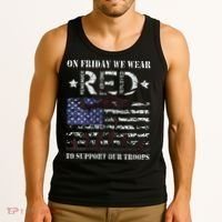 On Fridays We Wear Red Red Friday Tank Top thumb 3