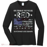 On Fridays We Wear Red Red Friday Women's Long Sleeve Shirt thumb 0