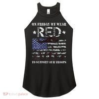 On Fridays We Wear Red Red Friday Women's Perfect Tri Rocker Tank thumb 0