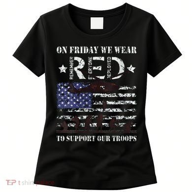 On Fridays We Wear Red Red Friday Women's T-Shirt