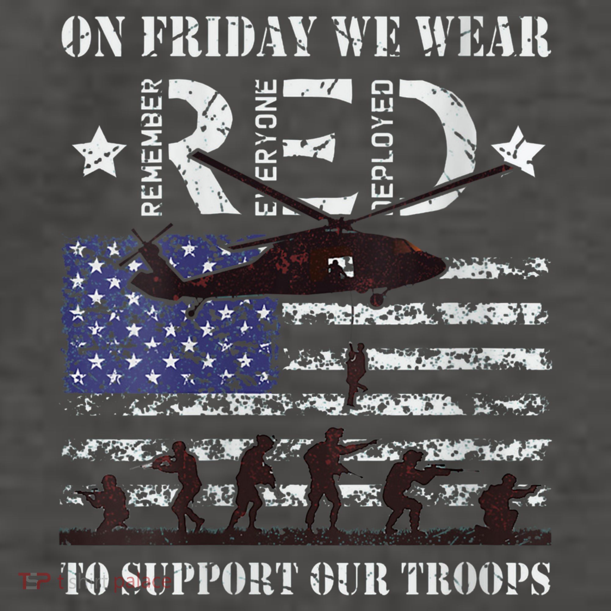 On Fridays We Wear Red Red Friday Vector Backpack