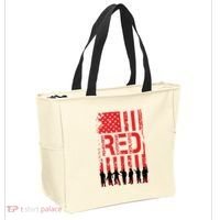 On Friday We Wear Red. Tote Bag thumb 2