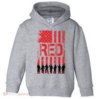 On Friday We Wear Red. Toddler Hoodie thumb 0