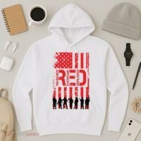 On Friday We Wear Red. Hoodie thumb 3