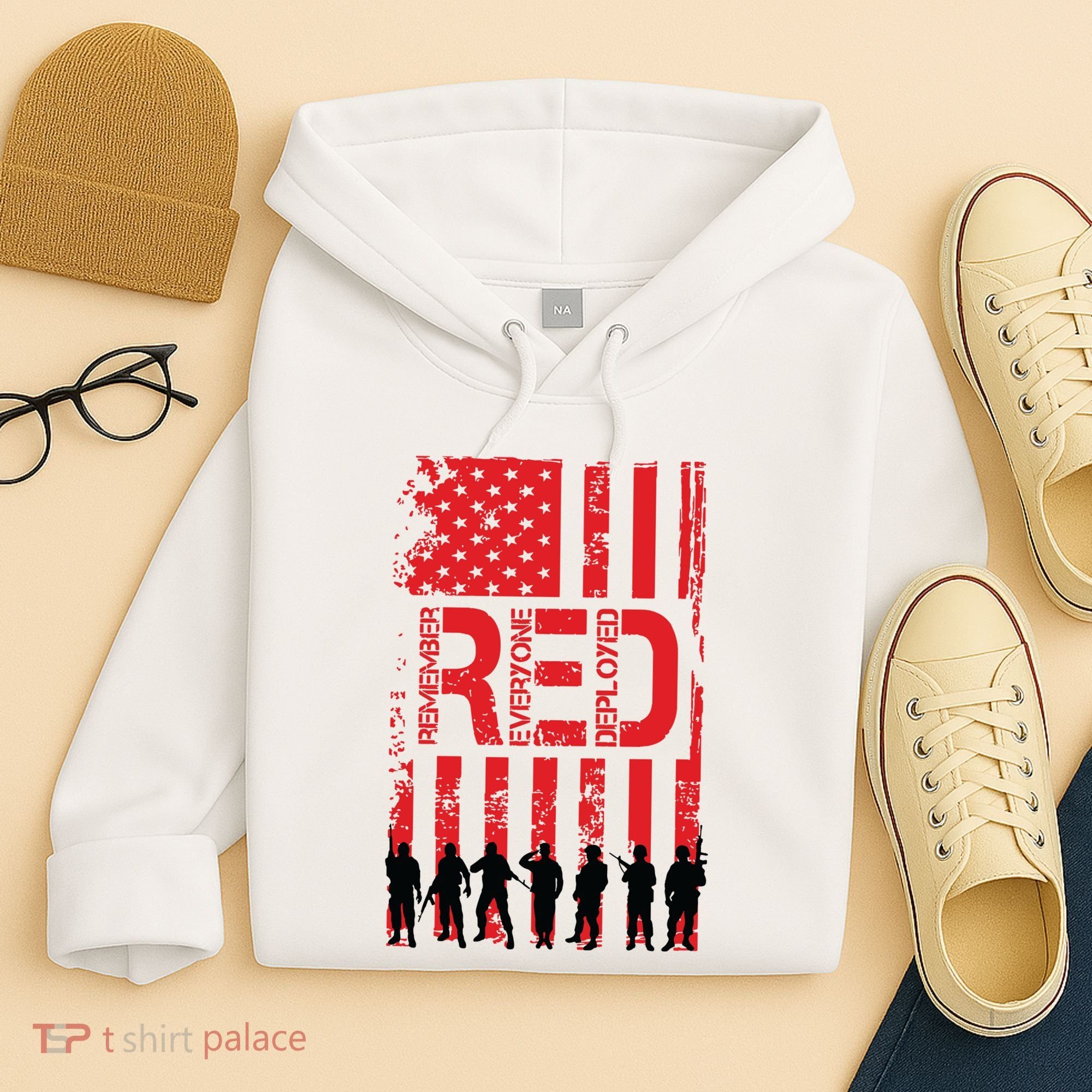 On Friday We Wear Red. Hoodie