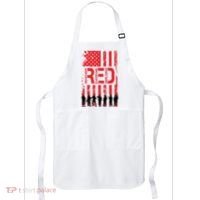 On Friday We Wear Red. Apron thumb 0