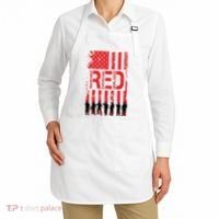 On Friday We Wear Red. Apron thumb 2