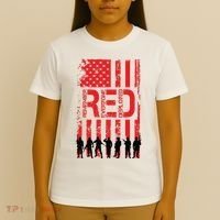 On Friday We Wear Red. T-Shirt thumb 4