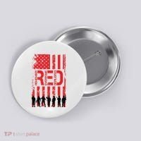 On Friday We Wear Red. Button thumb 0