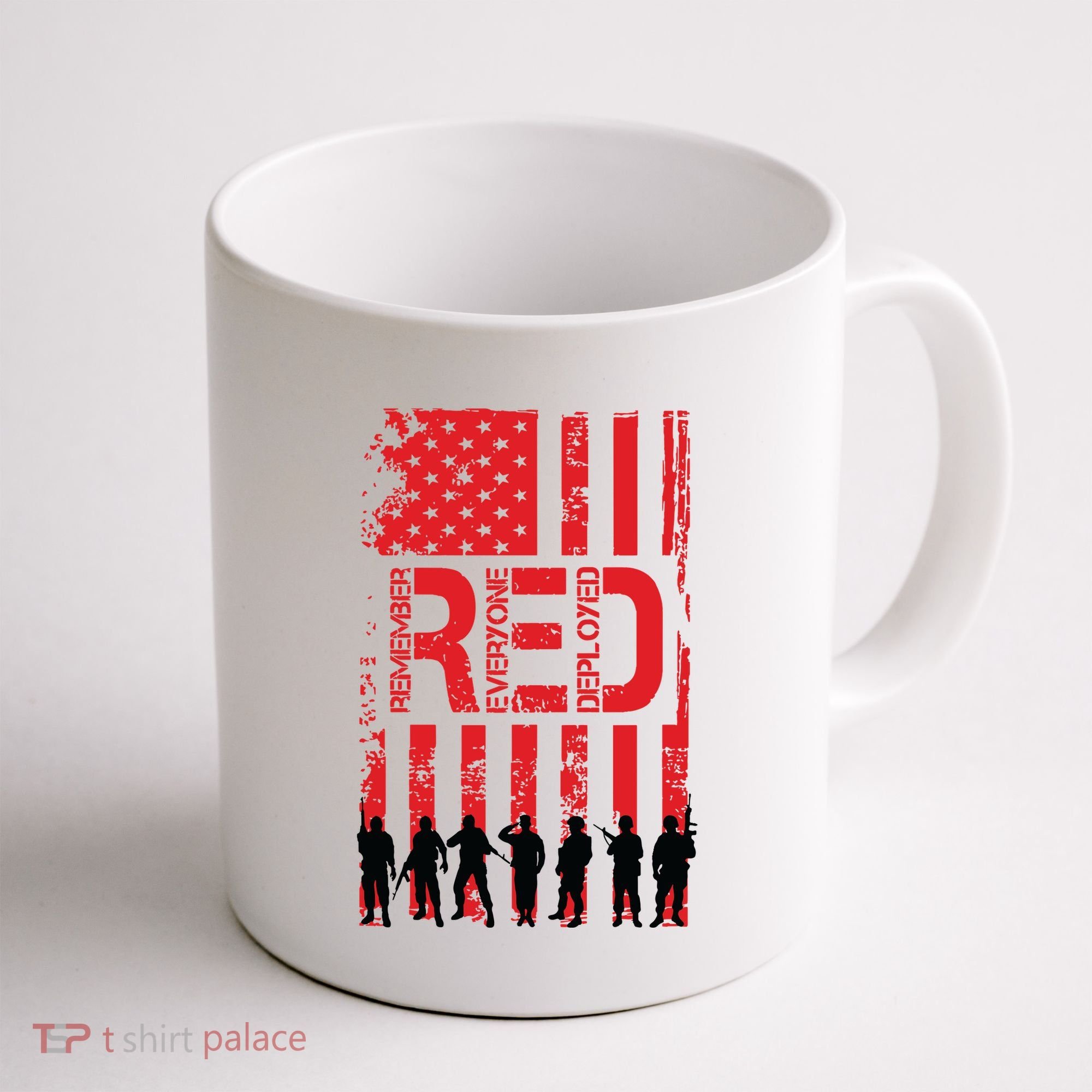 On Friday We Wear Red. Coffee Mug